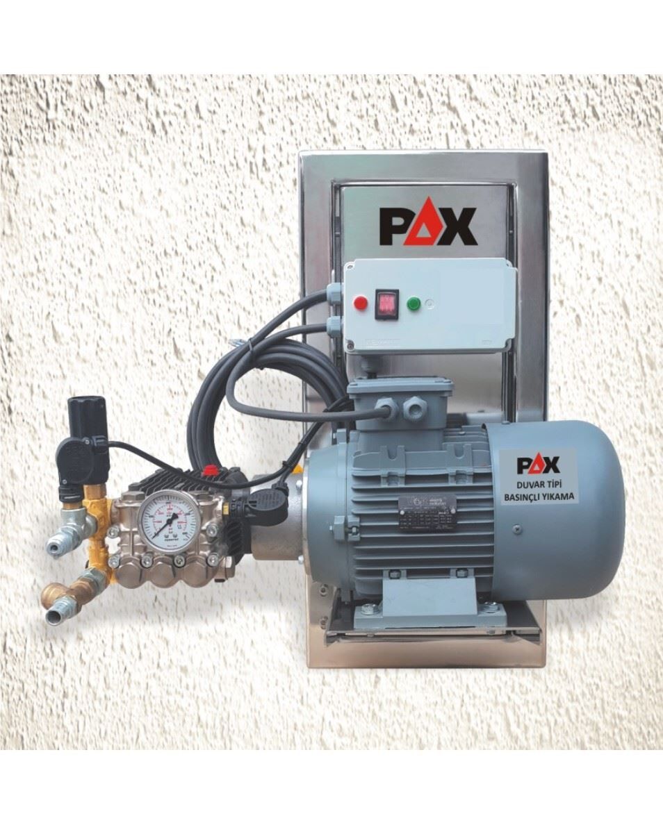 Pax D-200 Duvar Tipi Basınçlı Yıkama Makinesi 200 Bar 5,5 kW / 7,5 Hp