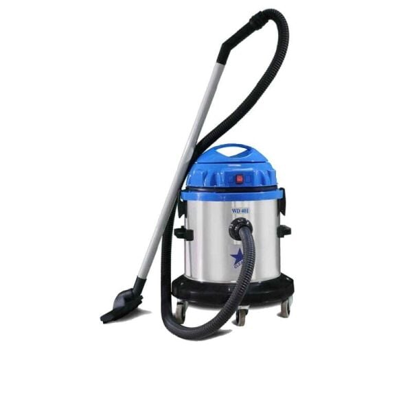 Cleanvac WD 501 - Islak Kuru Sanayi Tipi Tek Motorlu Süpürge Makinesi 50 Litre