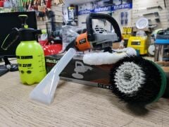 Max-Extra MX6165 Profesyonel Seri Halı ve Koltuk Fırçalama Makinesi Devir Ayarlı Su Sıçratmaz Fırça 1200 Watt