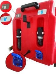 PROXTECH Çözüm 10-5 Pro Sıcak Sulu Buharlı Halı Koltuk Perde Yatak Yıkama Makinası ve Koltuk Fırçalama Seti