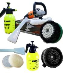 Wantoss 3 Motorlu Koltuk Yıkama Makinası Su Püskürtmeli 4200 W Ve Koltuk Fırçalama Makinası