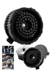 Çözüm Su Sıçratmayan Yumuşak Kıllı Koltuk Yıkama Fırçası - İtalyan Fırçalı İçi döner Dışı Dönmez