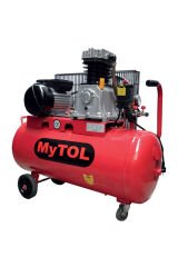 Mytol MY14302 2 Hp 100 Litre Yağlı Hava Kompresörü 8 Bar İtalyan Tip Çift Pistonlu
