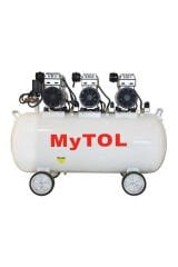 Mytol EWS100 3 Hp 100 Litre Yağsız Sessiz Hava Kompresörü 3 Hp