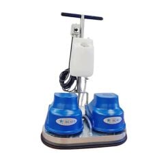 Cleanvac SC 43 D Çift Fırçalı Zemin Cilalama ve Halı Yıkama Makinesi