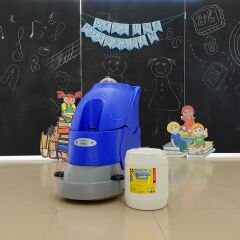 Cleanvac E 4501 Elektrikli Zemin Temizleme Makinesi 45 Litre