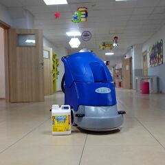 Cleanvac E 4501 Elektrikli Zemin Temizleme Makinesi 45 Litre