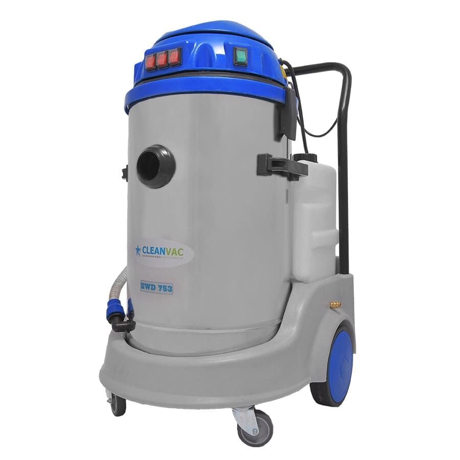 Cleanvac EWD 753 Endüstriyel Üç Motorlu Halı Koltuk Yıkama Süpürgesi 3600 Watt