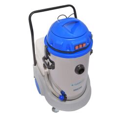 Cleanvac EWD 753 Endüstriyel Üç Motorlu Halı Koltuk Yıkama Süpürgesi 3600 Watt