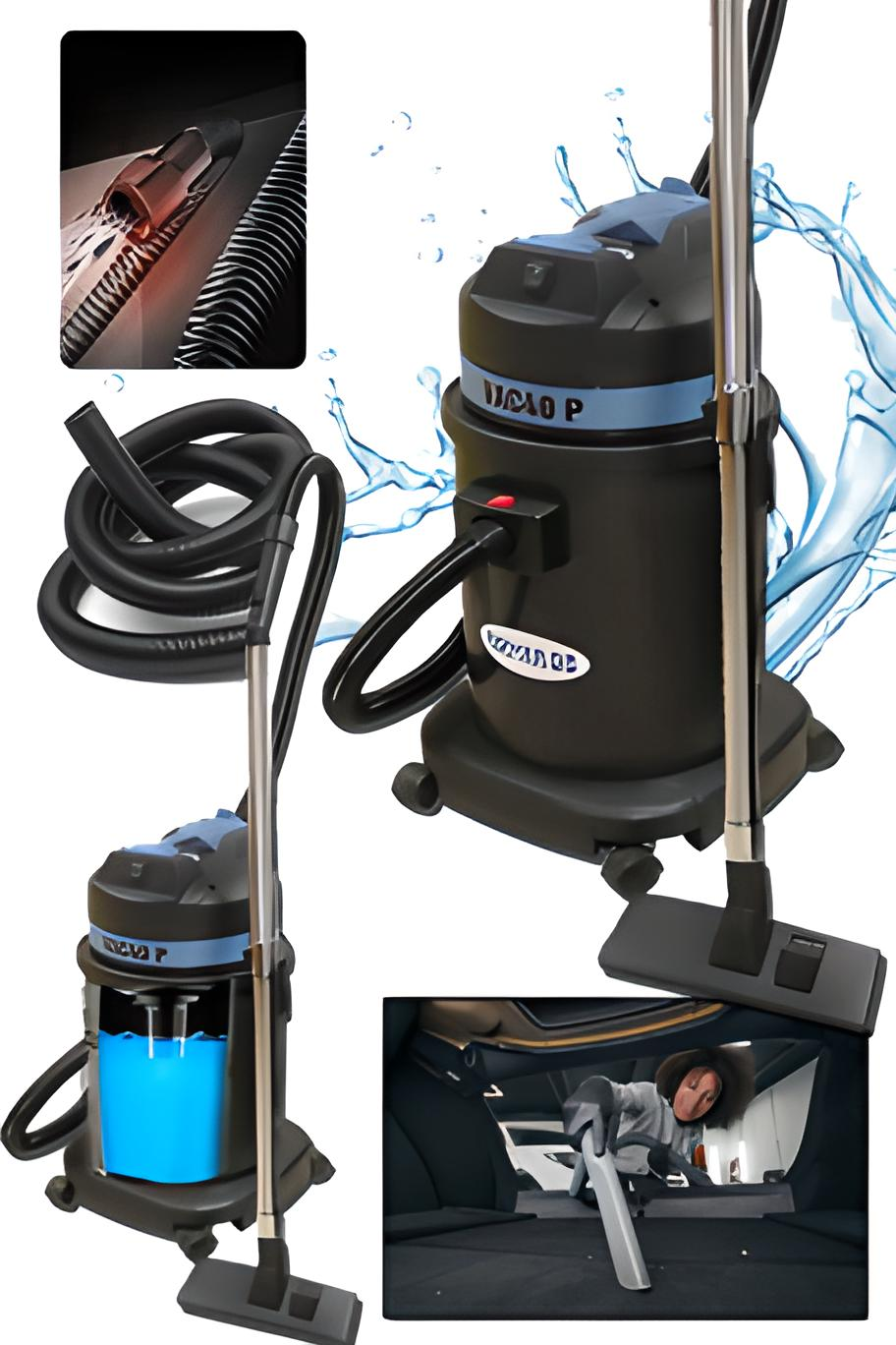 Powerwash Vac40p Tek Motorlu Islak Kuru Elektrikli Süpürge Makinası Vakum Özellikli 1200 Watt