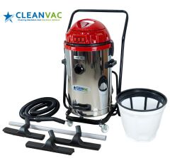 Cleanvac WD-753 Islak Kuru Özellikli Üç Motorlu Sanayi Tipi Süpürge 3600 Watt