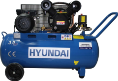 Hyundai HM-V-0.25 100 Litre Yağlı Sesli Hava Kompresörü 3 Hp