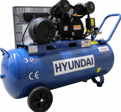 Hyundai HM-V-0.25 100 Litre Yağlı Sesli Hava Kompresörü 3 Hp