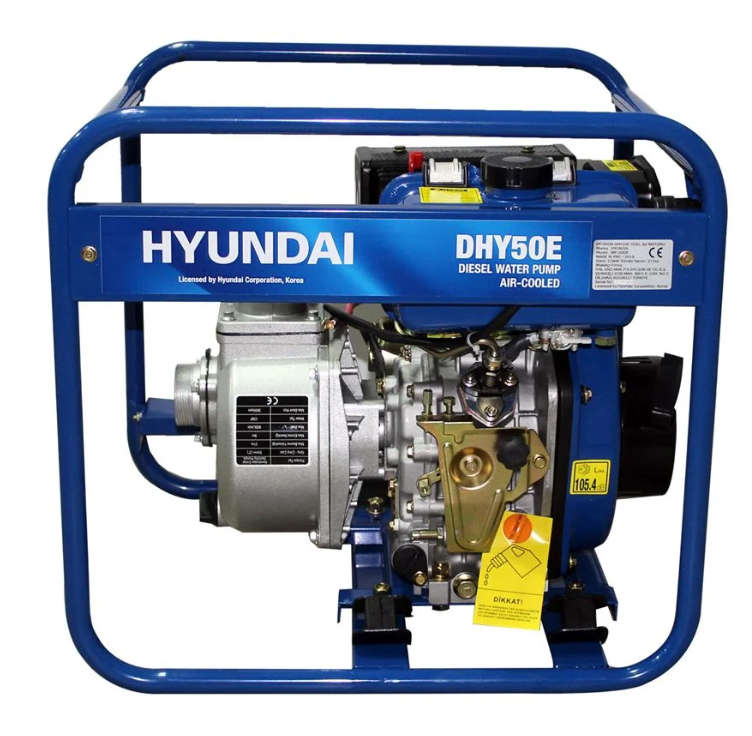 Hyundai DHY50E Dizel Su Motoru 2\'\' Marşlı