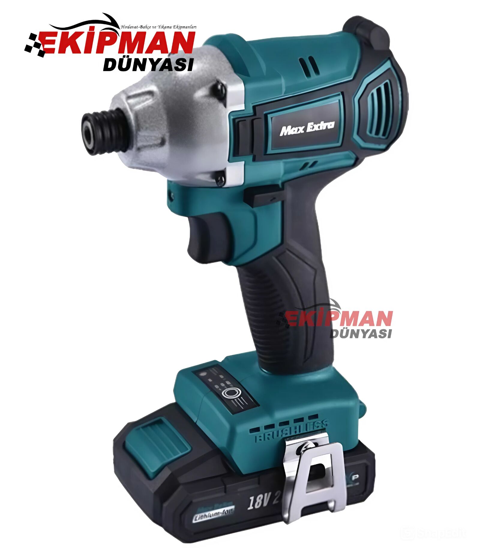 Max-Extra MXP6857 Çift Akülü Darbeli Vidalama 18V 2.0Ah