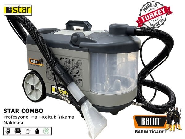 Star Combo 10/1 Profesyonel Halı-Koltuk Yıkama Makinesi