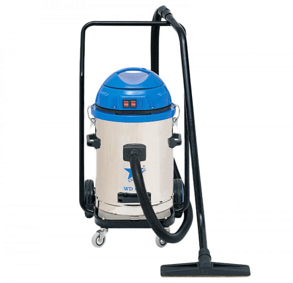 Cleanvac WD 602 - 2 Motor'lu Islak Kuru Sanayi Tipi Süpürge 2400 WATT
