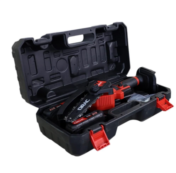 Orac OCS216 Akülü Budama Testeresi 21V 2X2AH 15cm Manuel Yağlama