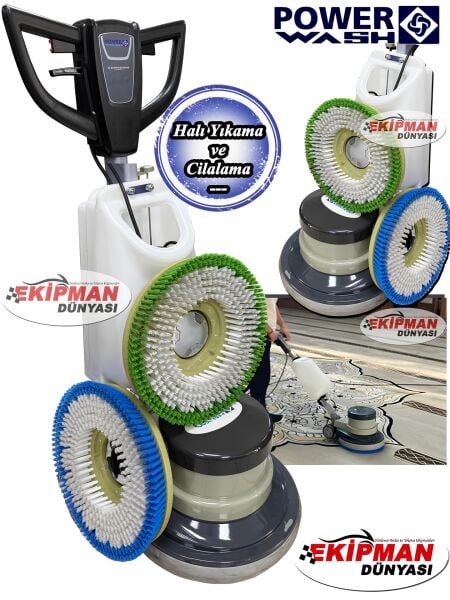PowerWash HY005 Yüksek Performanslı Cilalama ve Halı Yıkama Makinesi