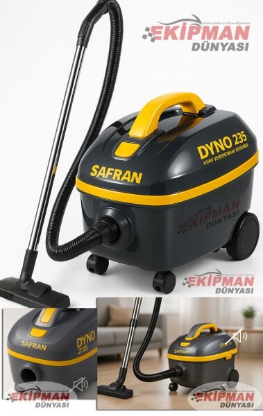 “Bebek Uyurken Bile Çalıştırın!” Safran DYNO 235 Ultra Sessiz ve Güçlü Kuru Tip Elektrikli Süpürge