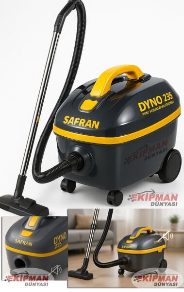 “Bebek Uyurken Bile Çalıştırın!” Safran DYNO 235 Ultra Sessiz ve Güçlü Kuru Tip Elektrikli Süpürge