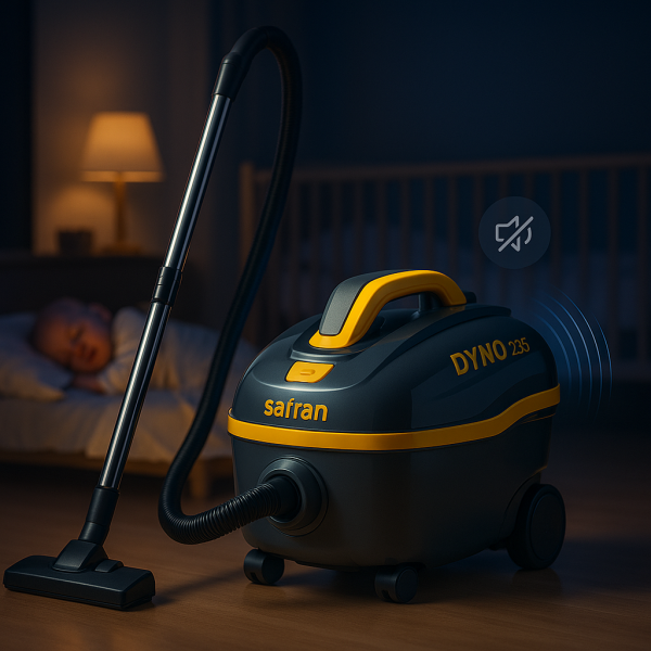 “Bebek Uyurken Bile Çalıştırın!” Safran DYNO 235 Ultra Sessiz ve Güçlü Kuru Tip Elektrikli Süpürge