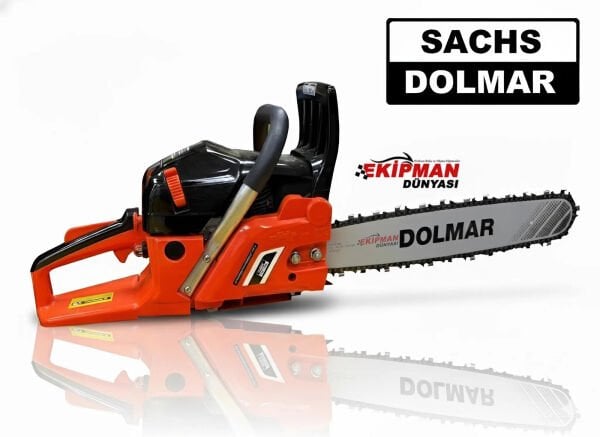 SACHS DOLMAR 3.8 HP – 50 cm Pala | Profesyonel Benzinli Ağaç Kesim Motoru