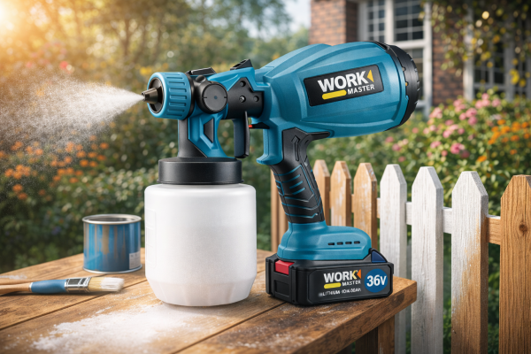 36 Volt 5Ah Akülü Boya Tabancası – Şarjlı İlaçlama ve Dezenfeksiyon Makinesi Çift Akülü