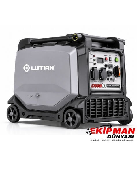 Lutian LT5500iSE 5.5 kVA Sessiz İnverter Jeneratör Marşlı Benzinli