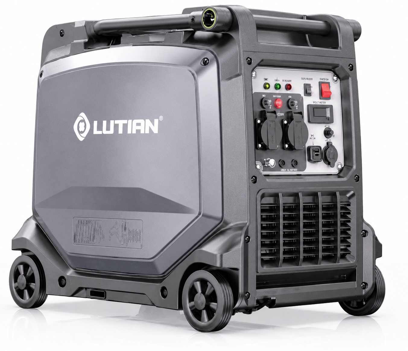 Lutian LT6500iSE 6.5 kVA Sessiz İnvertör Jeneratör Marşlı Benzinli