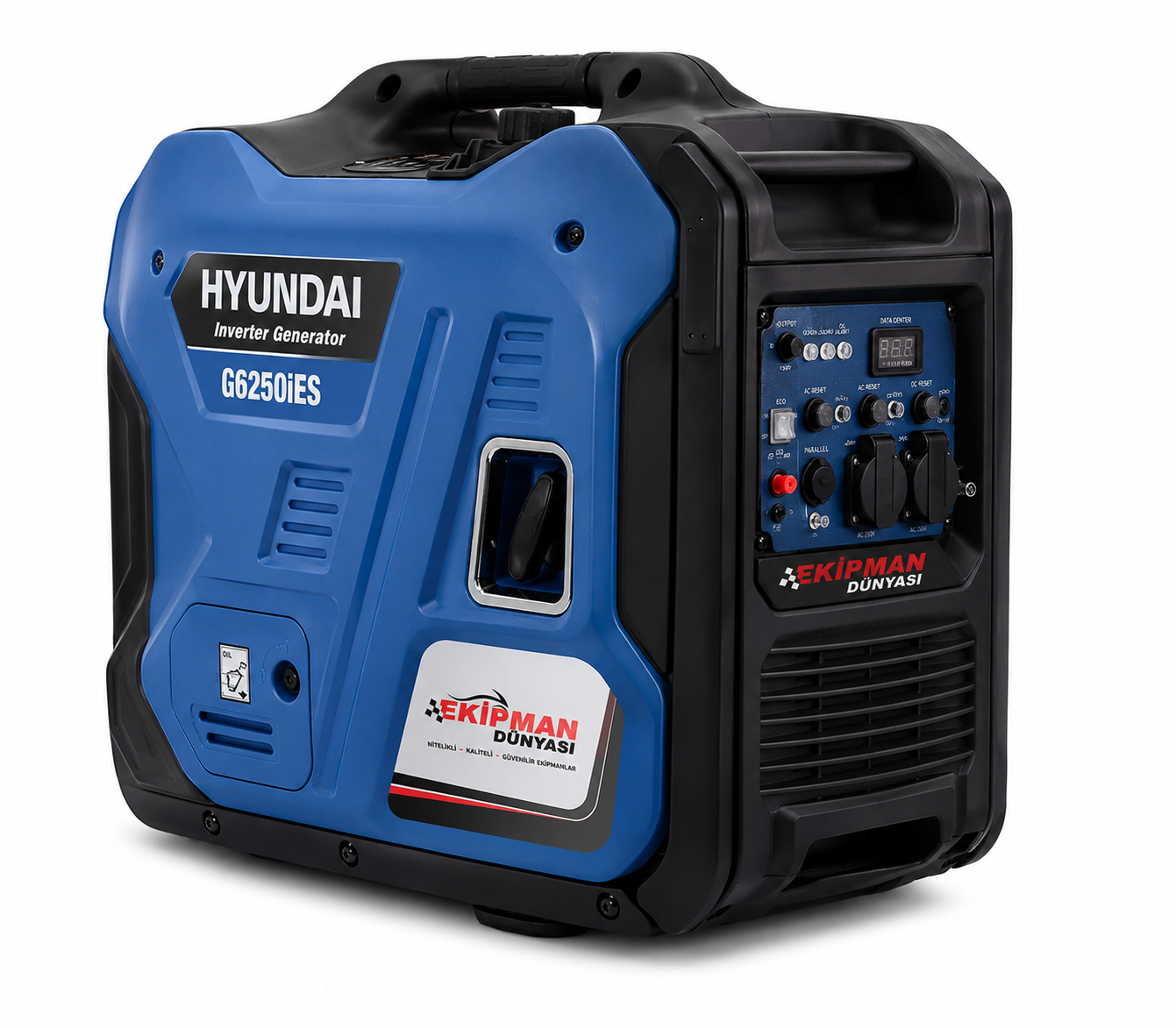 Hyundai G6250iES 6.2 kVA Sessiz İnverter Jeneratör Marşlı Benzinli