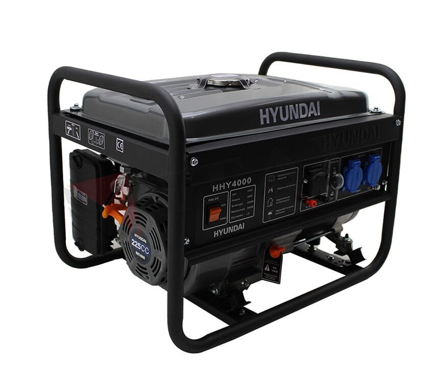 Hyundai HHY4000 4 kVA Benzinli Jeneratör İpli