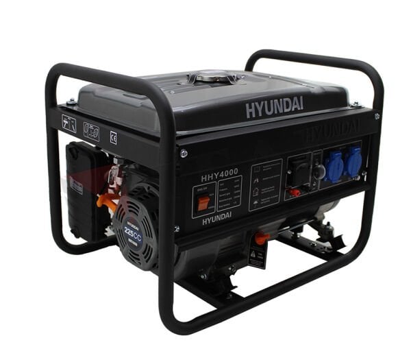 Hyundai HHY4000 4 kVA Benzinli Jeneratör İpli