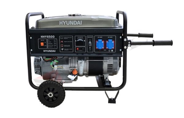 Hyundai HHY6500 İpli 5.5 kW Benzinli Jeneratör Monofaze