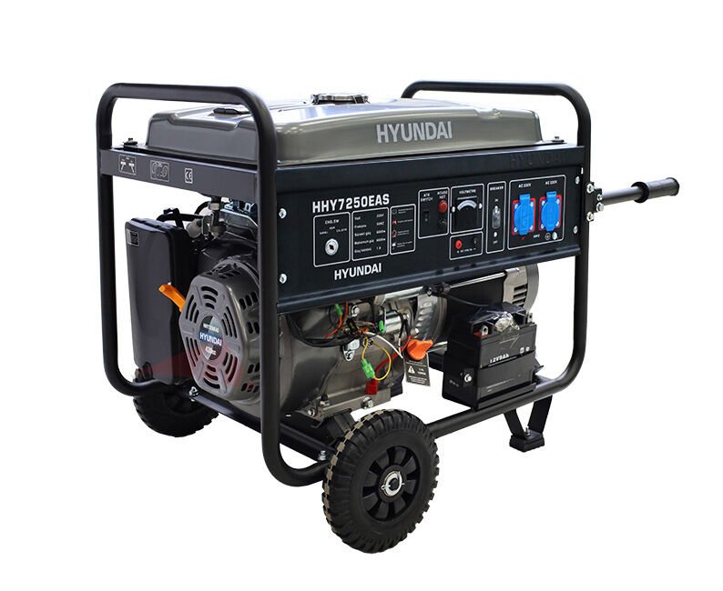 Hyundai HHY7250EAS Otomatik Marşlı Benzinli Jeneratör 6.5 kW ATS Uyumlu