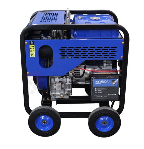 Hyundai DHX11000E-3 11 kVA Marşlı Trifaze Benzinli Jeneratör | AVR Regülatörlü Güçlü Profesyonel Seri