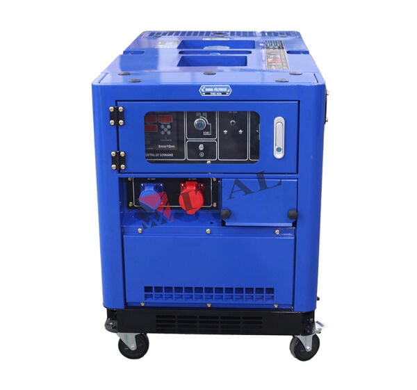 Hyundai DHY15000SE-3 15 kVA Sessiz Kabinli Trifaze Marşlı Dizel Jeneratör Profesyonel Seri