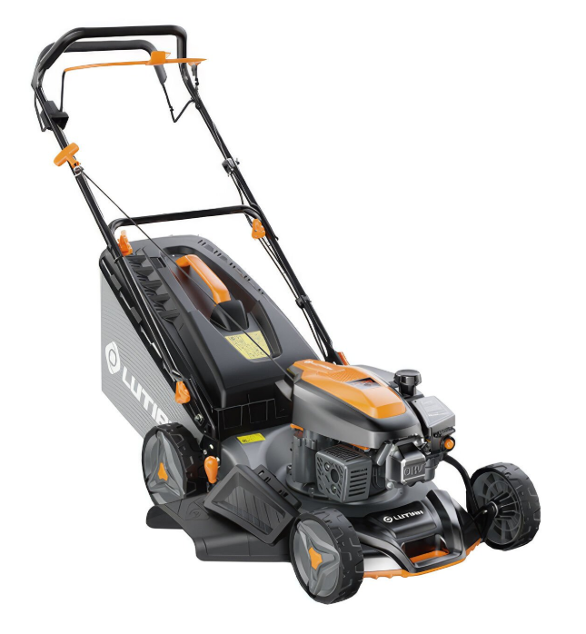 Lutian LM46P-150 Benzinli Çim Biçme Makinesi 46cm 149CC Itmeli 5in1 Çim Kesme